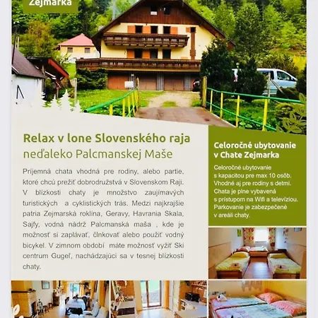 Ubytovanie V Sukromi - Chata Zejmarka *